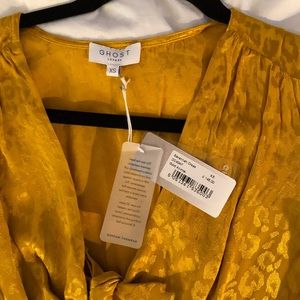 ghost leopard print dress